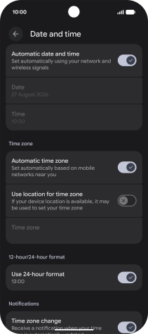 Slide your finger upwards starting from the bottom of the screen to return to the home screen.