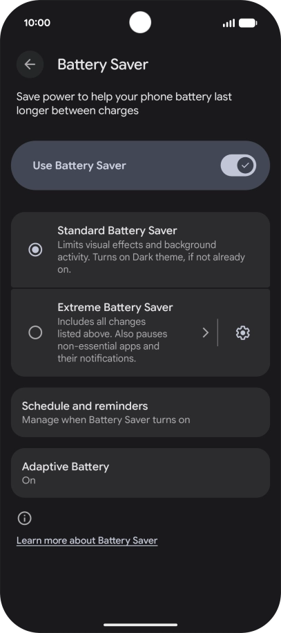 Slide your finger upwards starting from the bottom of the screen to return to the home screen.