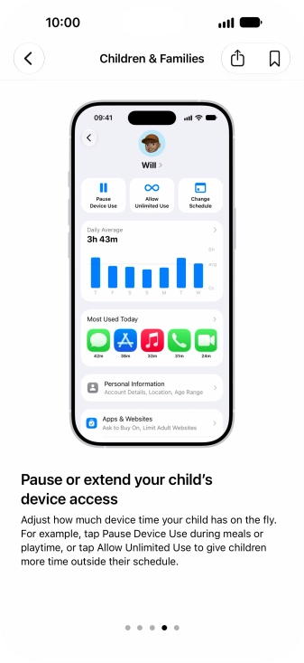 Slide your finger upwards starting from the bottom of the screen to return to the home screen.