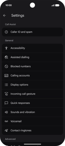 Press Calling accounts. Press Calling accounts.