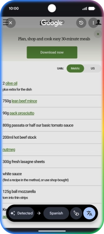 Follow the instructions on the screen to select the required language settings and use the function.