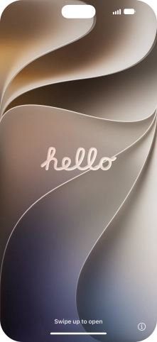 Slide your finger upwards starting from the bottom of the screen. Slide your finger upwards starting from the bottom of the screen.