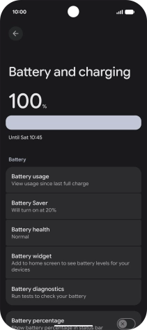 Press Battery Saver.