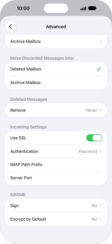 Press Authentication.