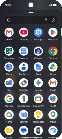 Press Play Store.