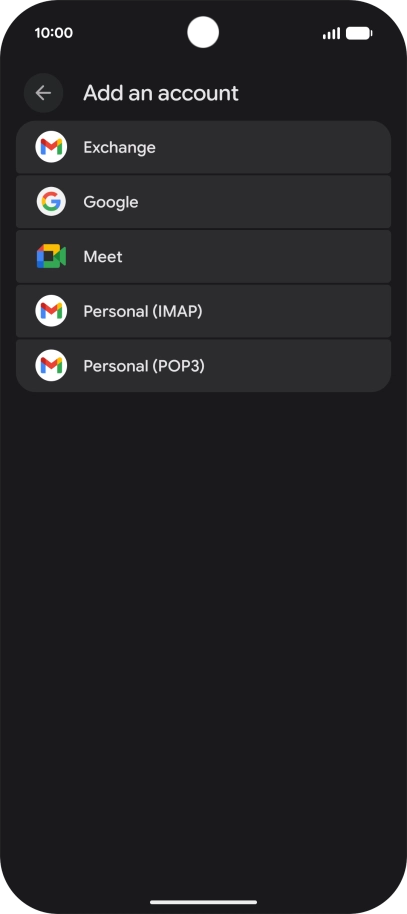 Press Google. Press Google.