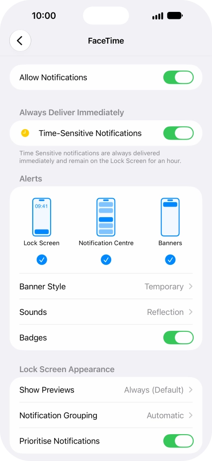 Press the indicator next to Press the indicator next to