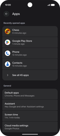 Press See all apps.
