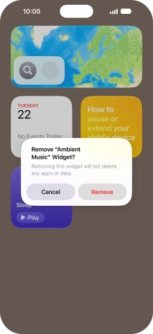 Press Remove.