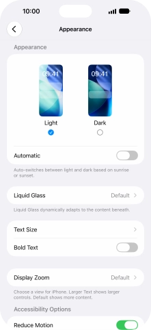 Press Dark. Press Dark.