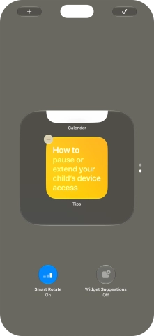 Press Smart Rotate to turn the function on or off.