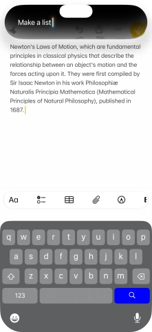 To format the text, describe the required format.