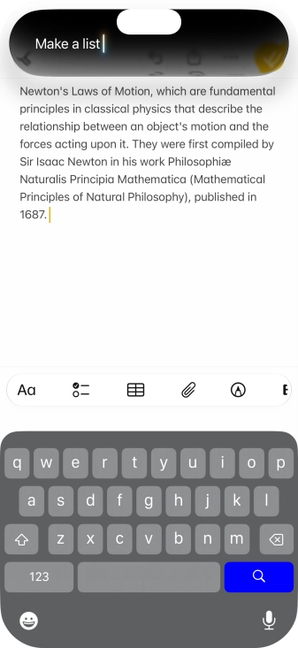 To format the text, describe the required format.