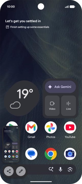 To edit your screenshot, press the screenshot and follow the instructions on the screen to make the required changes.