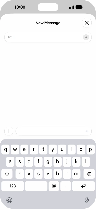 Press the add icon.