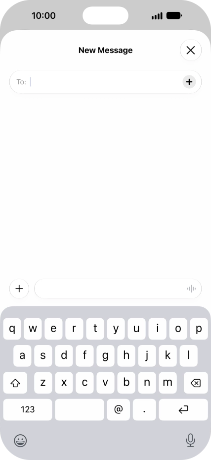 Press the add icon.