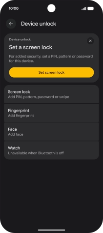 Slide your finger upwards starting from the bottom of the screen to return to the home screen.