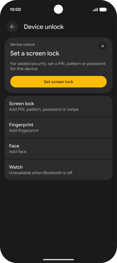 Slide your finger upwards starting from the bottom of the screen to return to the home screen.