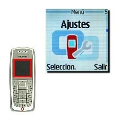 Vaya a Ajustes y pulse Seleccion..
