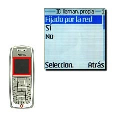 Elija uno de los ajustes siguientes:Fijado por la red