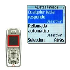 Vaya a Cualquier tecla responde y pulse Seleccion..
