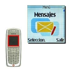 Vaya a Mensajes y pulse Seleccion..