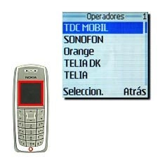 Pasados unos segundos la pantalla muestra si puede acceder a la red seleccionada. Si la pantalla muestra No se encontró ninguna red, es debido a que Vodafone no tiene acuerdos de roaming con ese operador.