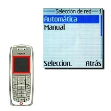 Elija Automática y pulse Seleccion..