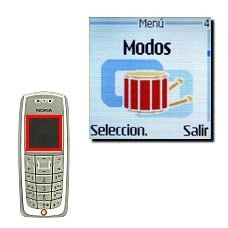 Vaya a Modos y pulse Seleccion..