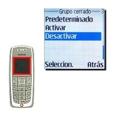 Desactivar, véase 2c.