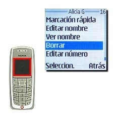 Vaya a Borrar y pulse Aceptar.