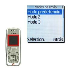 Elija Modo predetermin. y pulse Seleccion..