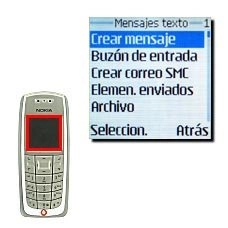 Vaya a Crear mensaje y pulse Seleccion..