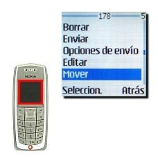 Vaya a Mover y pulse Seleccion..