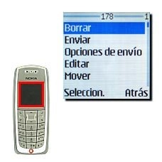 Vaya a Borrar y pulse Seleccion..