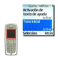 Vaya a Tono inicial y pulse Seleccion..