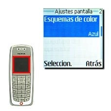 Vaya a Esquemas de color y pulse Seleccion..
