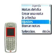 Vaya a Ajustes y pulse Seleccion..