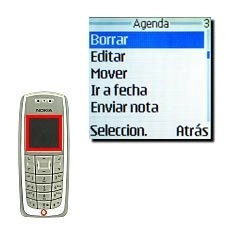 Vaya a Borrar y pulse Seleccion..