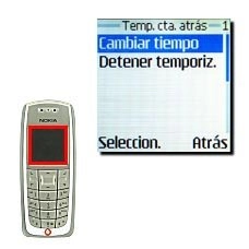Elija Cambiar tiempo y pulse Seleccion..