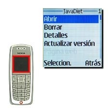 Elija Abrir y pulse Seleccion..Se abre la aplicación.