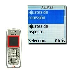Vaya a Ajustes de conexión y pulse Seleccion..