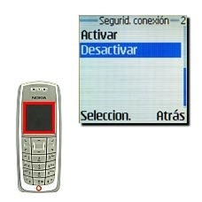 Elija Desactivar y pulse Seleccion..