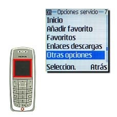 Vaya a Otras opciones y pulse Seleccion..