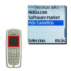 Vaya a Más favoritos y pulse Seleccion..