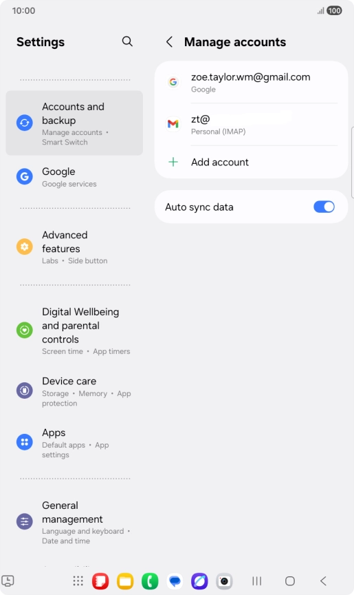 Press the Home key to return to the home screen. Press the Home key to return to the home screen.