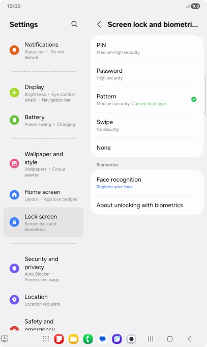 Press None. Press None.