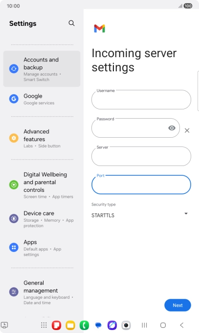 Press the drop down list below Press the drop down list below