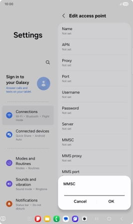 Key in http://mms.vodafone.co.uk/servlets/mms and press OK. Key in http://mms.vodafone.co.uk/servlets/mms and press OK.