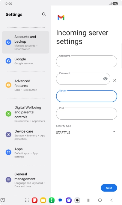 Press the field below Press the field below